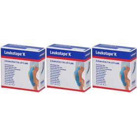 Leukotape® K 2,5 cm x 5 m blau