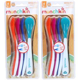 MUNCHKIN® White Hot 4 Thermosensitive Löffel +4Monate