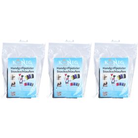 KÖNIG Rembourrage de poignée béquilles noir fermeture éclair