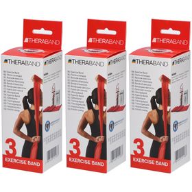 TheraBand® Übungsband mittel rot 2,5 m in Tasche