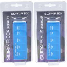 SUPAIR Blaue Tagespillenbox