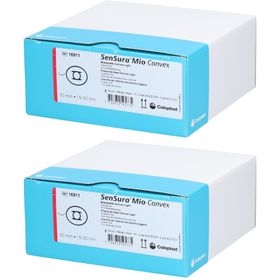 SenSura® Moi Convex Grundplatte Convex Light 50 mm 15-30 mm