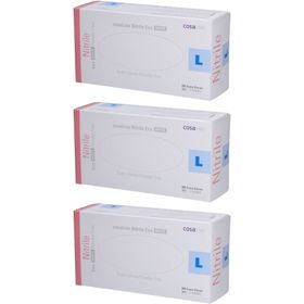 cosaLine® Gants d'examen L Nitril Eco non poudrés
