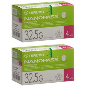 Terumo® NANOPASS Pen-Nadel 32.5G 0,22x4mm