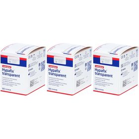 HYPAFIX Transparent Film adhésif transparent en rouleau 5 cm x 10 m