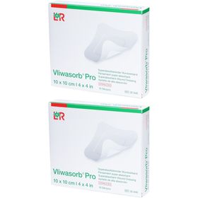 Vliwasorb Pro Superabsorbierender Verband 10 x 10 cm
