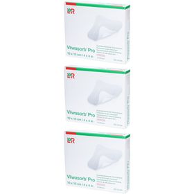 Vliwasorb Pro Superabsorbierender Verband 10 x 10 cm