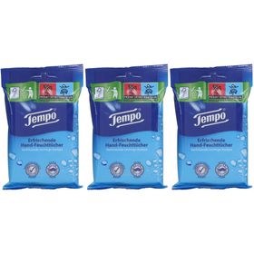 Tempo® Reinigende Hand-Feuchttücher 10 Stück