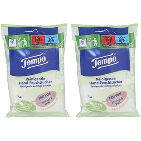 Tempo® Reinigende Hand-Feuchttücher ohne Alkohol und Duft