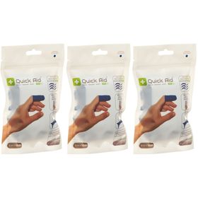 QUICK AID Latexfreie Pflaster blau 6 x 100 cm