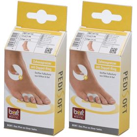 BORT PEDISOFT® Séparateur d'orteils avec anneau double Taille S