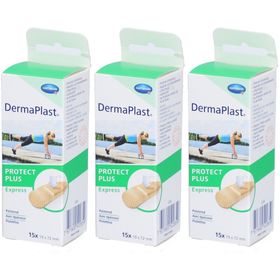 HARTMANN Dermaplast® Protect Plus Express Pflaster 19 x 72 mm