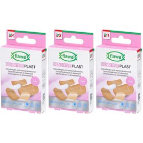 flawa® Sensitive Plast Pansement hypoallergénique 3 tailles