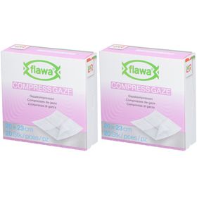 flawa® Compresses de gaze 20 x 23 cm
