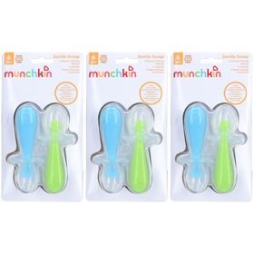 MUNCHKIN Gentle Scoop Lernlöffel | Blau-Grün