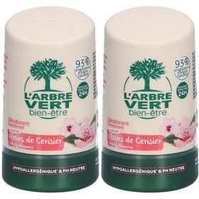 L'ARBRE VERT Ökologisches Deodorant Kirschblüten