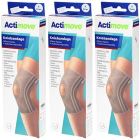 ACTIMOVE® Everyday Supports - Kniestütze mit Patellaöffnung, 4 Einsätze - Größe S (31-36 cm)