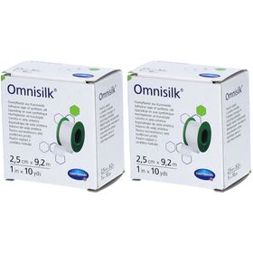 HARTMANN Omnisilk Sparadrap Soie Synthétique 2,5cm x 9,2m