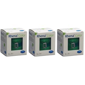 HARTMANN Rhena® Color Bandes à extension moyenne 6 cm x 5 m Vertes