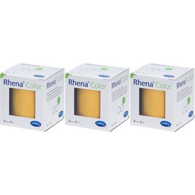 HARTMANN Rhena® Color Bandes à extension moyenne 6 cm x 5 m Jaunes