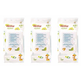 Nuby Lingettes nettoyantes tétines et jouets vanille
