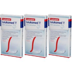 Leukoplast® Leukomed® T skin sensitive - Film adhésif transparent siliconé 8 x 15 cm