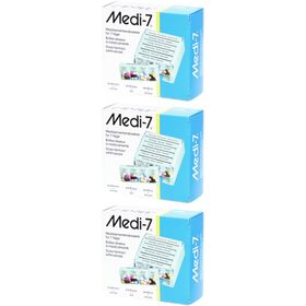 MEDI-7® Wochen-Dosierbox für Medikamente - Türkis