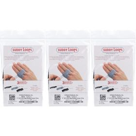 3PP® Buddy Loops - Bandage pour doigt 1 (2.50 cm de large) Noir