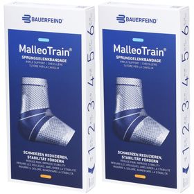 BAUERFEIND® Malleotrain® Sprunggelenkbandage Gr. 4 rechts beige