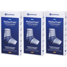 MALLEOTRAIN Sprunggelenkbandage Größe 6 links Titanium