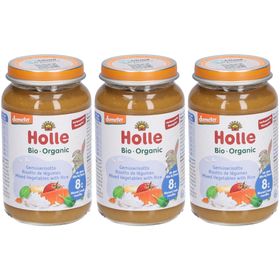 Holle Potpourri aus Gemüse mit Reis