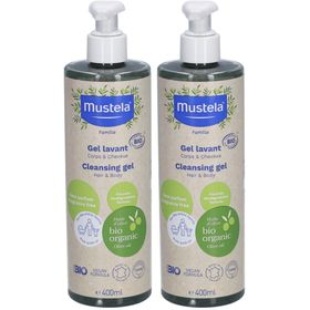 Mustela® Gel lavant Corps & Cheveux bio