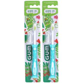 GUM Kids Zahnbürste 2-6 Jahre Türkis