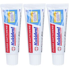 KUKIDENT Super Haftcreme für Zahnprothesen extra stark, Kühleffekt