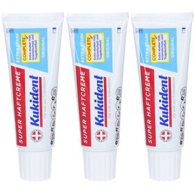KUKIDENT Super Haftcreme für Zahnprothesen extra stark, original