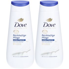 Dove Advanced Care Crème de douche soin riche - Substances de soin propres à la peau