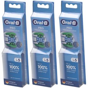 ORAL-B Precision Clean Ersatzbürstenkopf, Weiss (5er-Pack)