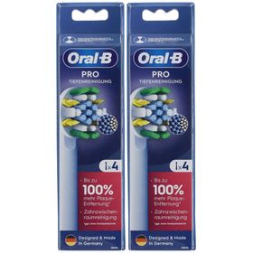 Oral-B  Aufsteckbürsten 4 Stück Pro Tiefenreinigung weiß