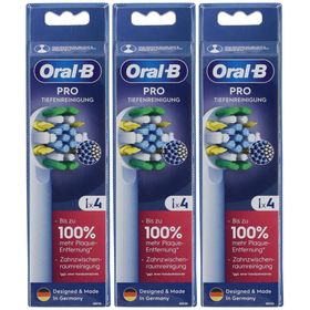 Oral-B Pro Nettoyage en profondeur - Têtes de brosses à dents électrique
