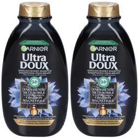 GARNIER Ultra Doux Shampooing Équilibrant Charbon Magnétique
