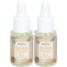 Endro Cosmétiques Trockenöl natürlich 3in1 Mini Pip Flasche