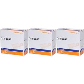 CUTIPLAST Wundpflaster 4 cm x 5 m weiß