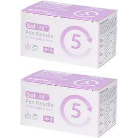 Sol-M® Pen Nadeln 32G 0,23 mm x 5 mm
