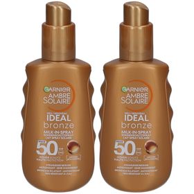 Garnier Ambre Solaire Idéal Bronze Sonnenmilch Spray SPF50