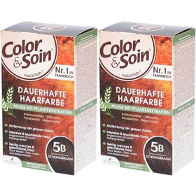Color & Soin® coloration permanente 5B Marron Chocolat