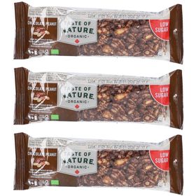 TASTE OF NATURE Barre chocolat et arachides bio