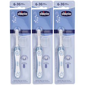 CHICCO Erste Zahnbürste 6-36m Indigo