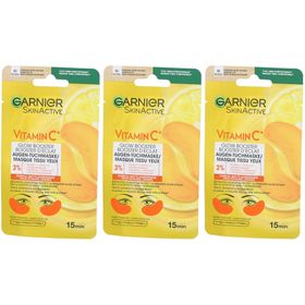 GARNIER Masque Tissu Yeux Vitamine C