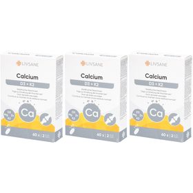 LIVSANE Calcium D3 + K2 - Goût de Baies sauvages