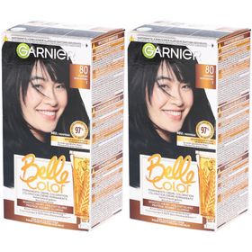GARNIER Belle Color Coloration Couleur éclatante - N°80 Noir naturel